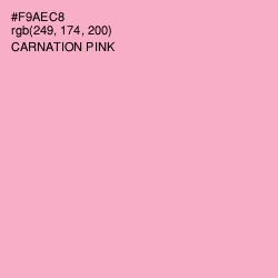 #F9AEC8 - Carnation Pink Color Image